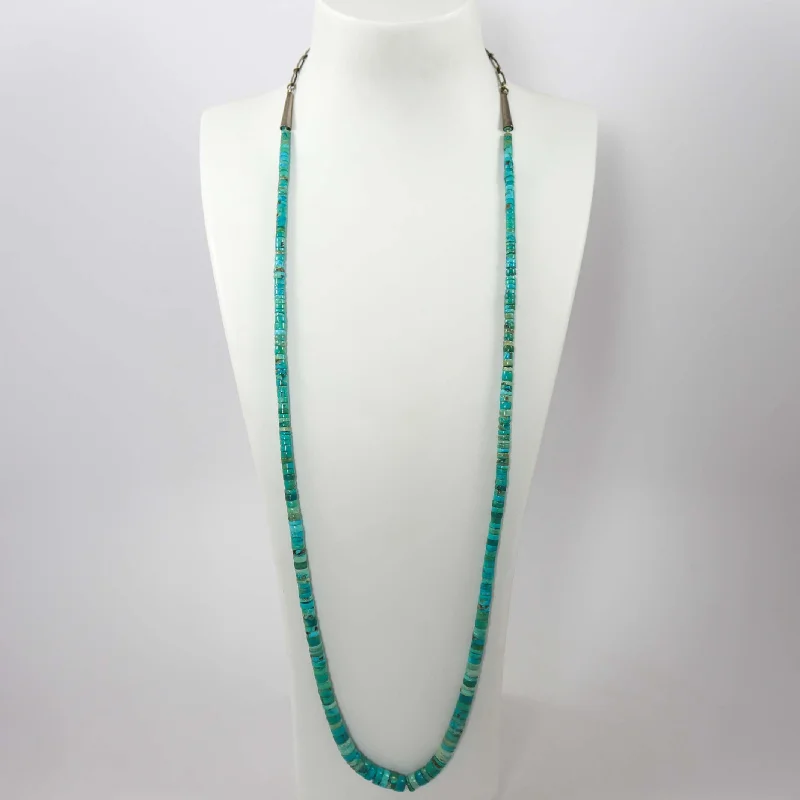 1940s Turquoise Necklace