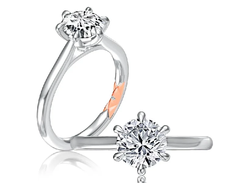 A. JAFFE Solitaire Engagement Ring