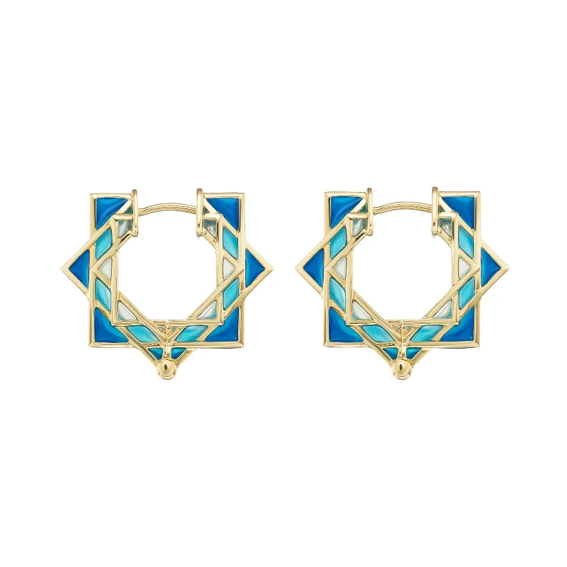 Shakti Hoops - Blue Aura