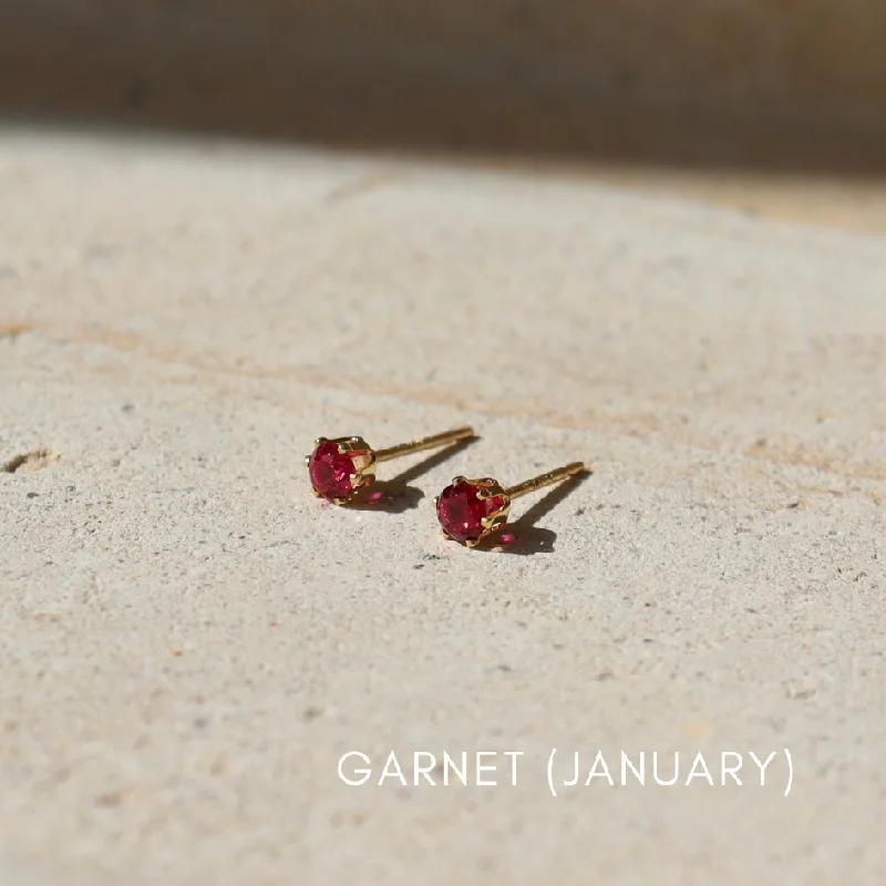 Birthstone Studs