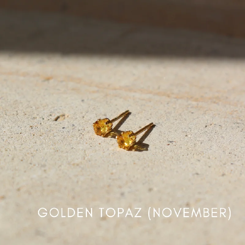 14k Gold Fill / November (Topaz)