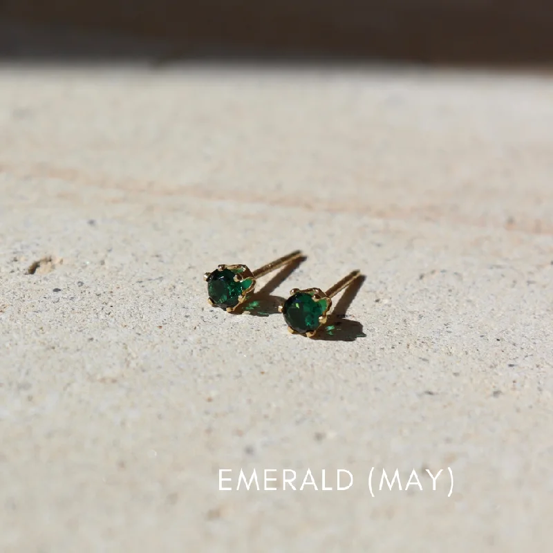 14k Gold Fill / May (Emerald)