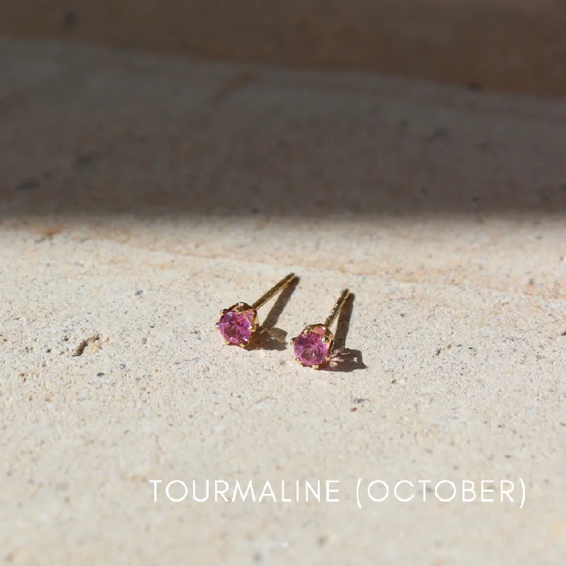 14k Gold Fill / October (Pink Tourmaline)