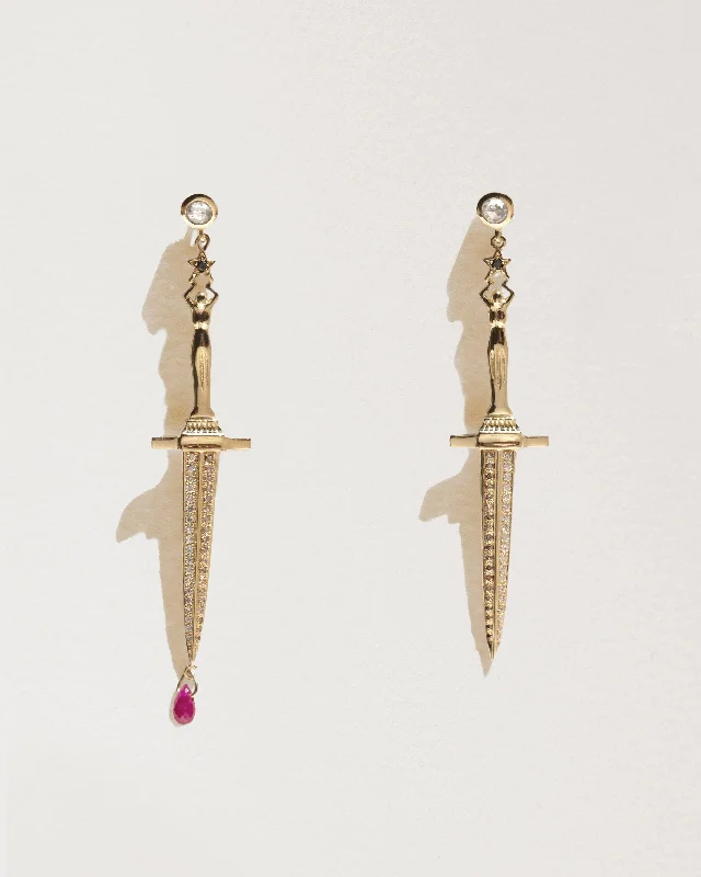 Dagger Earrings