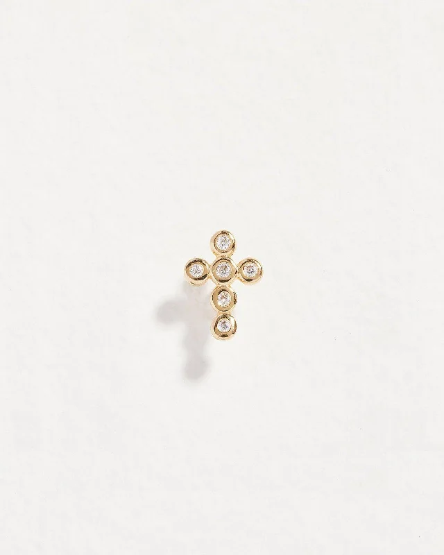 Diamond Cross Standard Stud