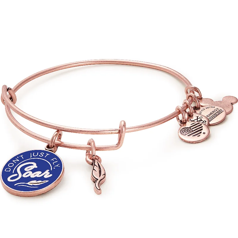 Disney® Dumbo 'Don't Just Fly, Soar' Duo Charm Bangle