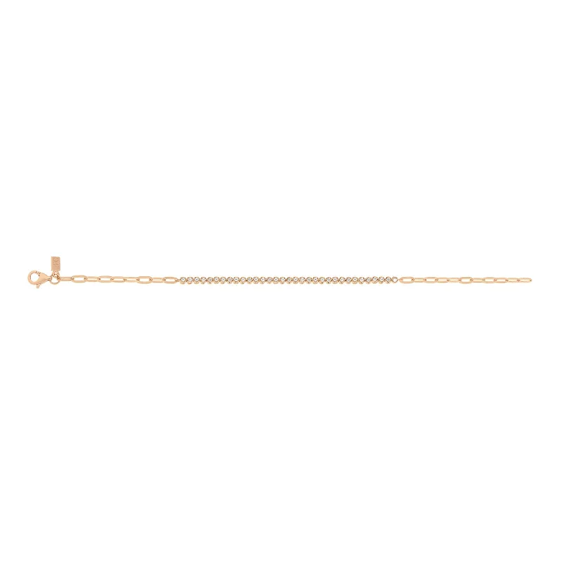 Segment Mini Link Bracelet - Rose Gold