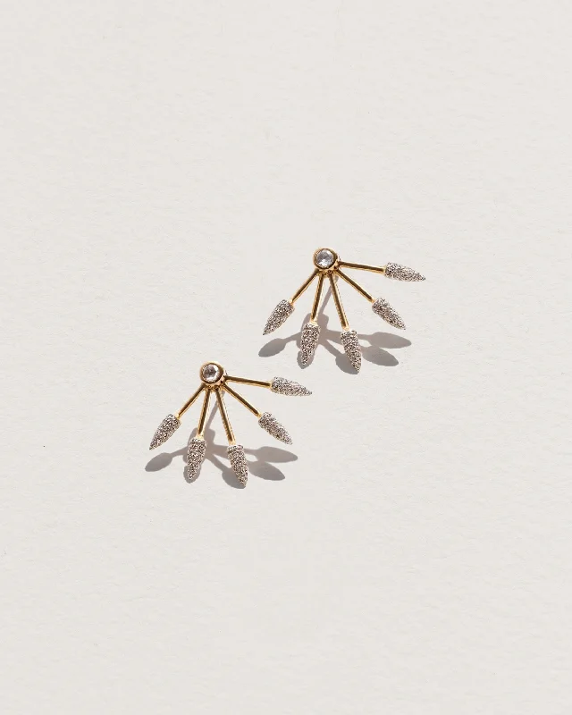 Five Spike Earrings