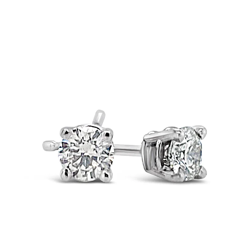 Forevermark 0.35 Cttw. White Gold Diamond Solitaire Earrings