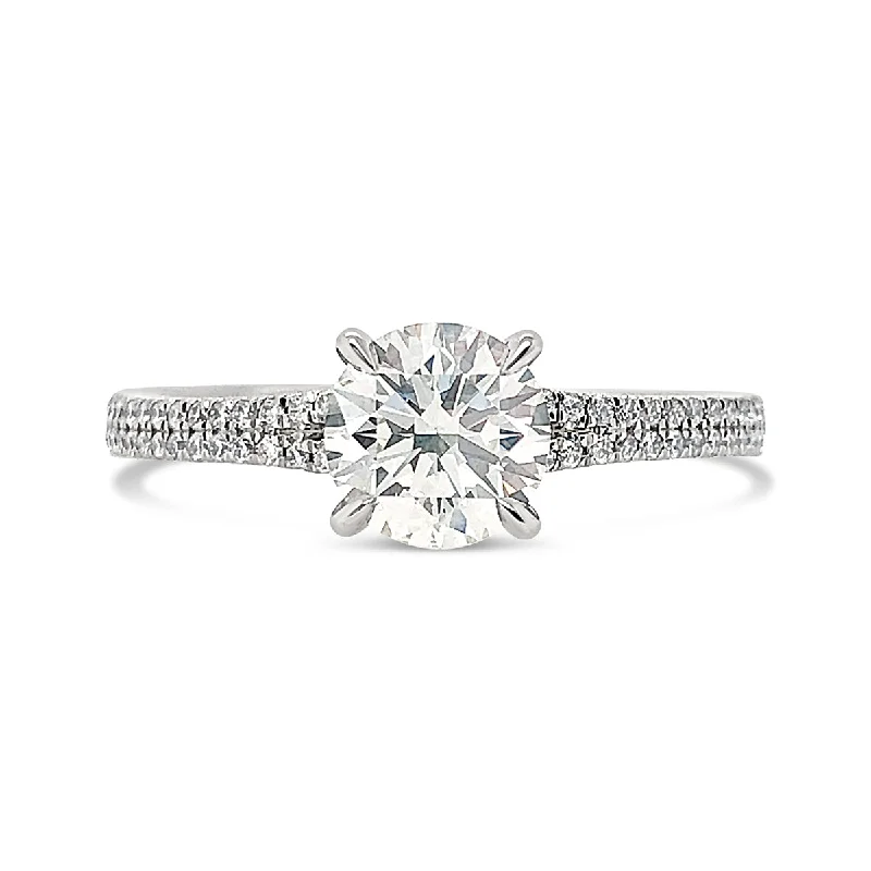 Forevermark Platinum Diamond Engagement Ring