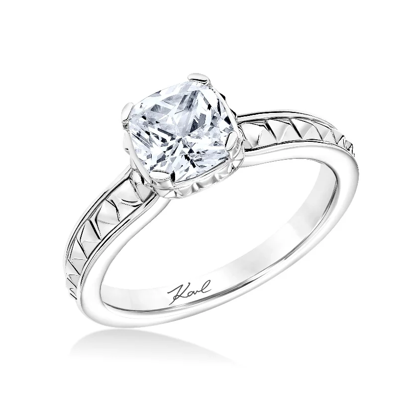 Karl Lagerfeld Solitaire Engagement Ring