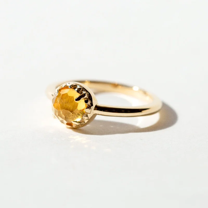 MATRIX HALO RING | CITRINE