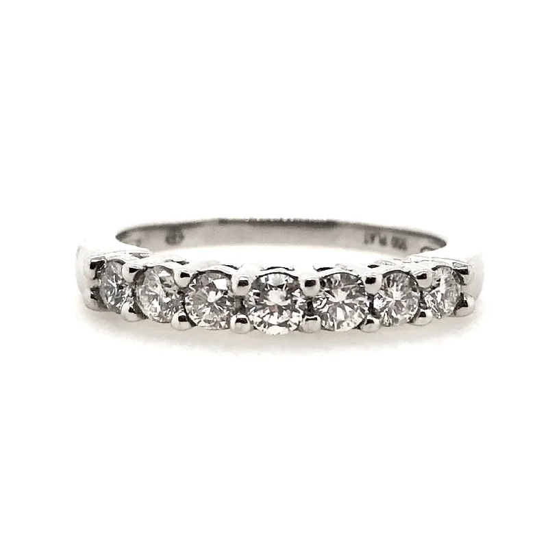 Platinum Diamond Wedding Band