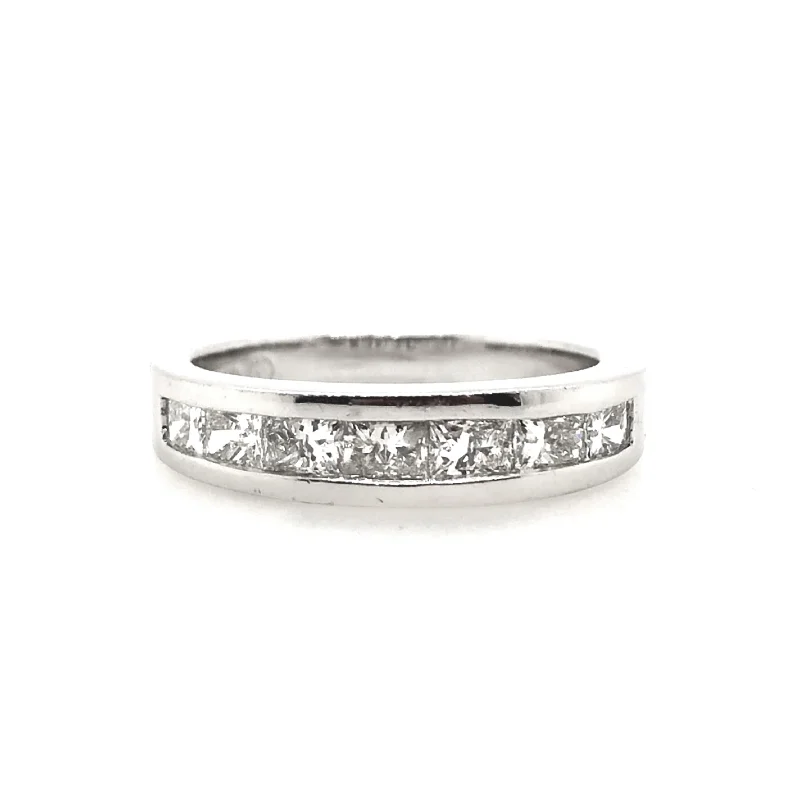 Platinum Diamond Wedding Band