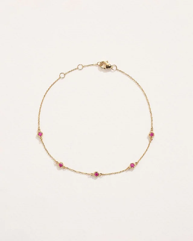 Ruby Station Bracelet