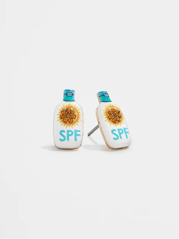 Sunscreen Earrings - Sunscreen Earrings