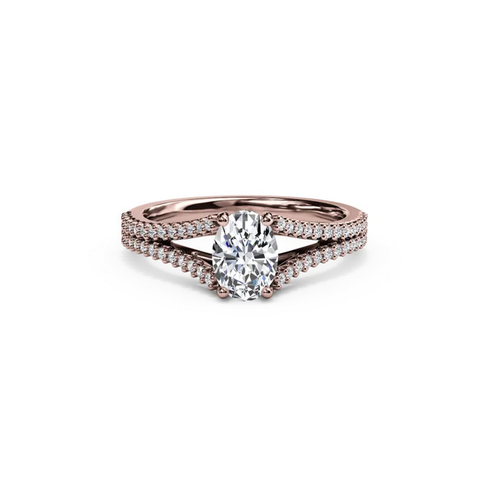 14K Rose Gold / .50ct