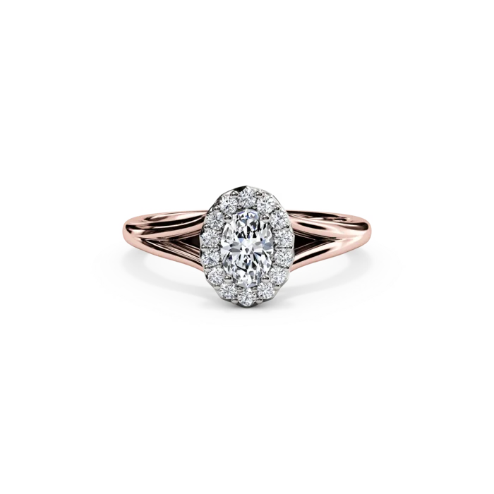 14K Rose Gold / .50ct