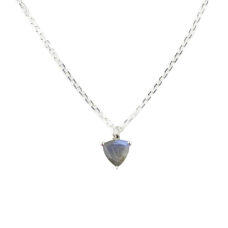 EROS TRILLION CHARM NECKLACE | LABRADORITE