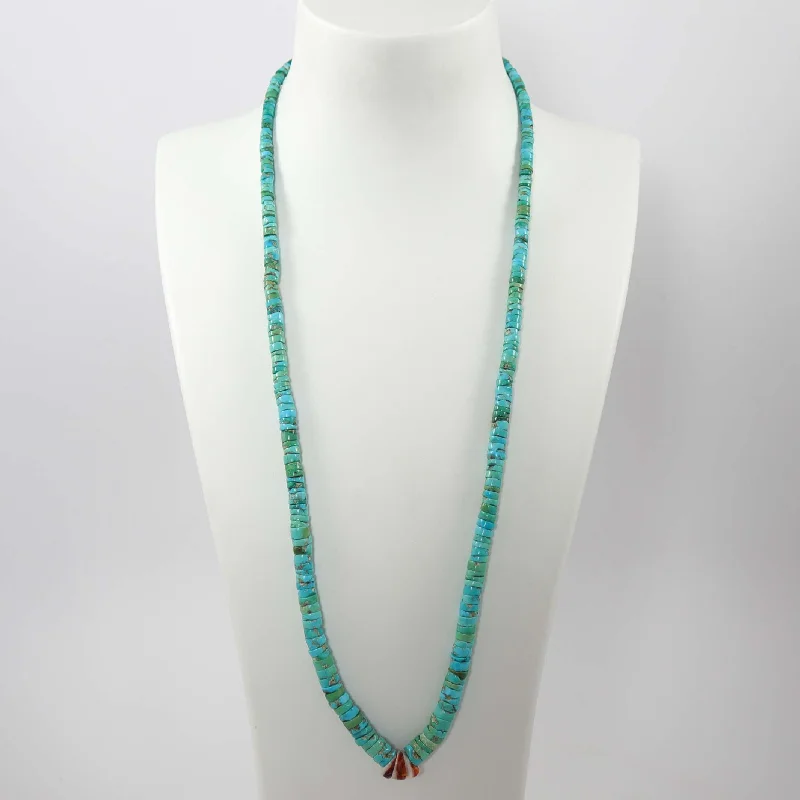 1940s Turquoise Necklace