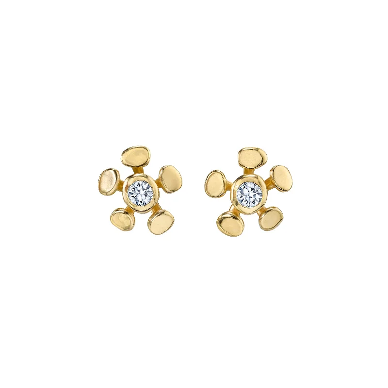 Chrona Studs - Diamond