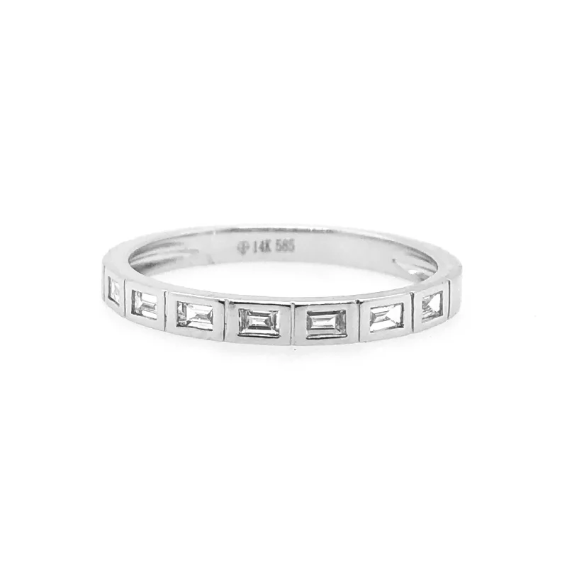 White Gold Diamond Wedding Band