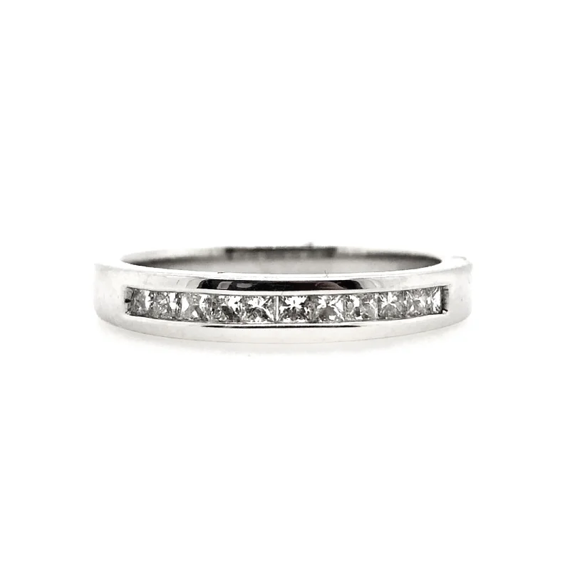 White Gold Diamond Wedding Band