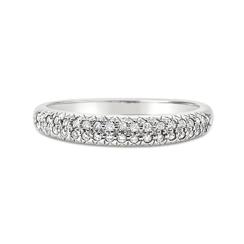 White Gold Diamond Wedding Band