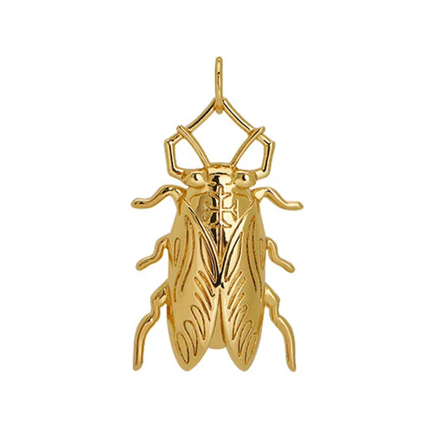 Goldbug Bug Charm