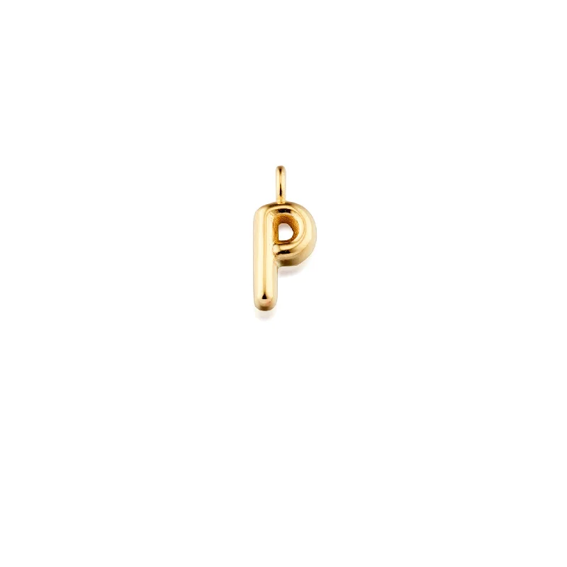 Letter P Charm